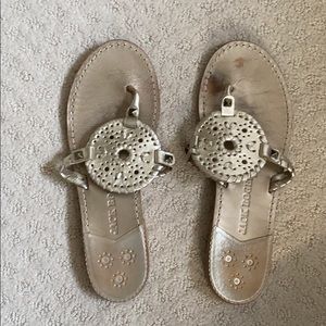 Jack Rogers Platinum Size 8